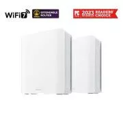 ASUS ZenWifi BT8 2-pack, razširljiv usmerjevalnik WiFi7, AiMesh, 1x WAN, 3x LAN, 1x 3.0