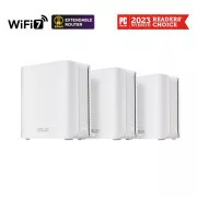 ASUS ZenWifi BD4 3-pack, razširljiv usmerjevalnik WiFi7, AiMesh, 2x WAN/LAN