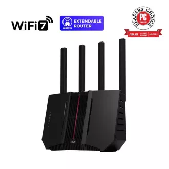 Usmerjevalnik ASUS RT-BE92U, usmerjevalnik WiFi7, AiMesh, 2x WAN, 3x LAN, 1x USB 3.2