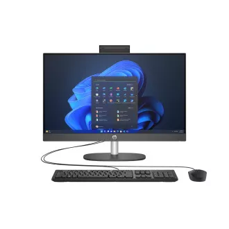 HP AIO ProOne 245 G10 AiO 23,8 NT Ryzen 3 7320U, 8 GB, 512 GB, Radeon 610M, WiFi 6 BT, tipkovnica in miška, 90 W, bela, HDMI, Win11Pro