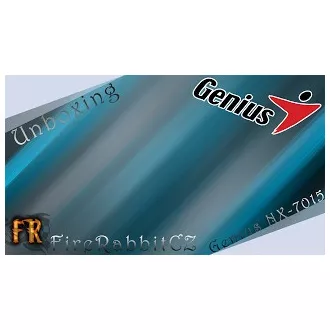 GENIUS miška NX-7015/ 1600 dpi/ senzor Blue-Eye/ brezžična/ čokoladna