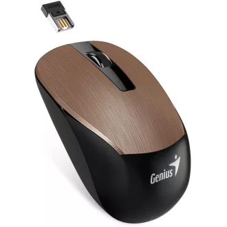 GENIUS miška NX-7015/ 1600 dpi/ senzor Blue-Eye/ brezžična/ bakrena