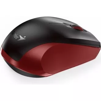 GENIUS miška NX-8006S/ 1600 dpi/ brezžična/ tiha/ črna/ rdeča