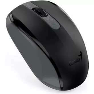 GENIUS miška NX-8008S/ 1200 dpi/ brezžična/ tiha/ senzor BlueEye/ črna
