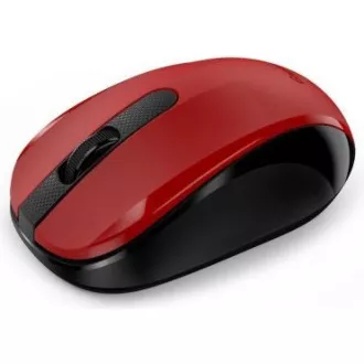 GENIUS miška NX-8008S/ 1200 dpi/ brezžična/ tiha/ senzor BlueEye/ rdeča