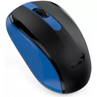 GENIUS miška NX-8008S/ 1200 dpi/ brezžična/ tiha/ senzor BlueEye/ modra