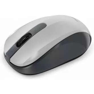 GENIUS miška NX-8008S/ 1200 dpi/ brezžična/ tiha/ senzor BlueEye/ bela/siva
