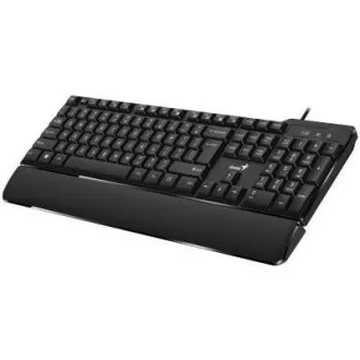 Tipkovnica GENIUS KB-100XP, žična, Ergo mat, USB, CZ SK postavitev Tipkovnica GENIUS KB-100XP, žična, Ergo mat, USB, CZ SK postavitev