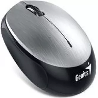 GENIUS miška NX-9000BT/ Bluetooth 4.0/ 1200 dpi/ brezžična/ polnilna baterija/ srebrna