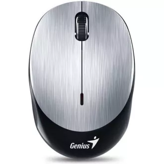 GENIUS miška NX-9000BT/ Bluetooth 4.0/ 1200 dpi/ brezžična/ polnilna baterija/ srebrna