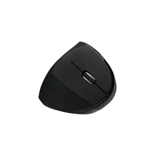 C-TECH miška VEM-09C, navpična, 6 gumbov, črna, USB