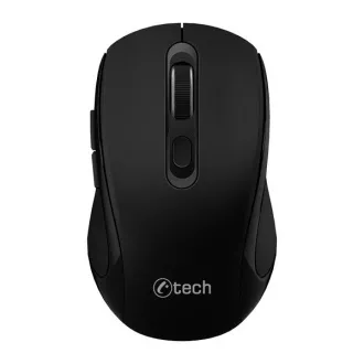 C-TECH Dvotirna miška WLM-12BK, brezžična, 1600DPI, 6 gumbov, črna, USB nano sprejemnik C-TECH Dvotirna miška WLM-12BK, brezžična, 1600DPI, 6 gumbov, črna, USB nano sprejemnik