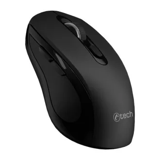 C-TECH Dvotirna miška WLM-12BK, brezžična, 1600DPI, 6 gumbov, črna, USB nano sprejemnik C-TECH Dvotirna miška WLM-12BK, brezžična, 1600DPI, 6 gumbov, črna, USB nano sprejemnik