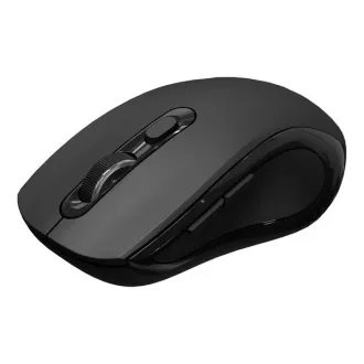 C-TECH Dvotirna miška WLM-12BK, brezžična, 1600DPI, 6 gumbov, črna, USB nano sprejemnik C-TECH Dvotirna miška WLM-12BK, brezžična, 1600DPI, 6 gumbov, črna, USB nano sprejemnik