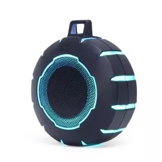 GEMBIRD Zvočnik SPK-BTOD-01, zunanji, Bluetooth, 3 W, RGB LED osvetlitev, črn