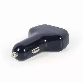 GEMBIRD Avtomobilski polnilnik, 2x USB, hitri polnilnik, QC3.0, 36 W, črn