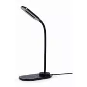 GEMBIRD Brezžični polnilec QI, 10 W, z LED lučko, črn