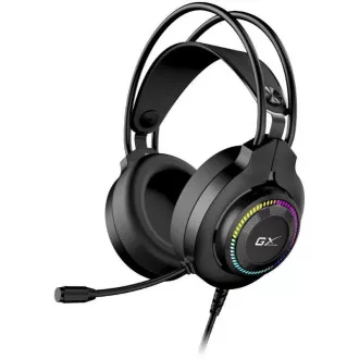 GENIUS slušalke GX GAMING HS-GX580U, USB, RGB, črne