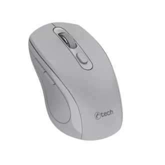 C-TECH Dvotirna miška WLM-12GR, brezžična, 1600DPI, 6 gumbov, siva, USB nano sprejemnik C-TECH Dvotirna miška WLM-12GR, brezžična, 1600DPI, 6 gumbov, siva, USB nano sprejemnik