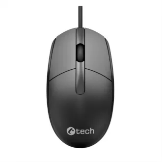 C-TECH miška WM-10, USB, črna