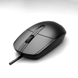C-TECH miška WM-10, USB, črna
