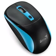 GENIUS miška NX-7123/ 1200 dpi/ brezžična/ Copilot/ črna in modra