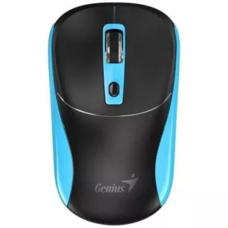 GENIUS miška NX-7123/ 1200 dpi/ brezžična/ Copilot/ črna in modra