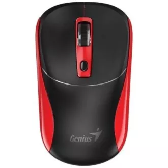 GENIUS miška NX-7123/ 1200 dpi/ brezžična/ Copilot/ črna/ rdeča