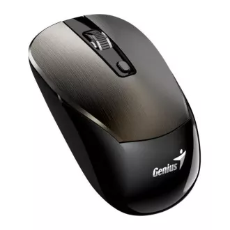 GENIUS miška NX-7125 Chocolate/ 1200 dpi/ brezžična/ Copilot/ čokoladno rjava