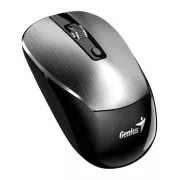 GENIUS miška NX-7125 Silver/ 1200 dpi/ brezžična/ Copilot/ srebrna