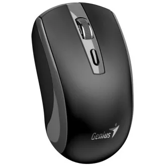 GENIUS miška ECO-8150/ 1200 dpi/ brezžična/ polnilna/ Copilot/ črna/siva