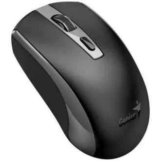 GENIUS miška ECO-8150/ 1200 dpi/ brezžična/ polnilna/ Copilot/ črna/siva