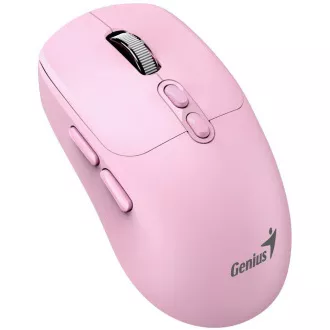 GENIUS miška NX-8080S BT/ dvojni Bluetooth   2, 4GHz/ 1600 dpi/ Copilot/ brezžična/ tiha/ roza