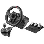 TRACER Volan SimRacer 6v1, Volan, Pedala, Ročni menjalnik, črna