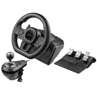 TRACER Volan SimRacer 6v1, Volan, Pedala, Ročni menjalnik, črna TRACER Volan SimRacer 6v1, Volan, Pedala, Ročni menjalnik, črna