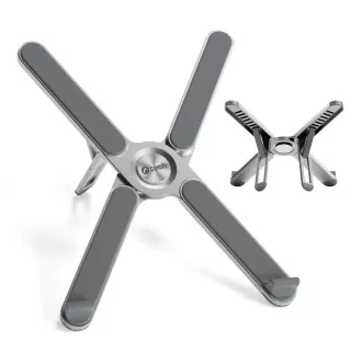 C-TECH Stojalo za prenosni računalnik Quallis NTS-100, do 15, 6", nastavljivo, aluminij C-TECH Stojalo za prenosni računalnik Quallis NTS-100, do 15, 6", nastavljivo, aluminij