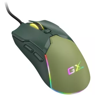 GENIUS Gaming miška Scorpion M700, USB, RGB, zelena