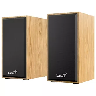 GENIUS Zvočnik SP-HF180, 3,5-milimetrski priključek, 6 W, svetel les