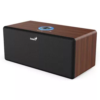 Zvočnik GENIUS SP-HF505BT, BT, 3,5-milimetrski priključek, 20 W, temni les