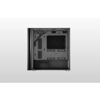 Ohišje Cooler Master Silencio S400 Steel, mATX, 2x 120mm ventilator, črno