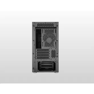 Ohišje Cooler Master Silencio S400 Steel, mATX, 2x 120mm ventilator, črno