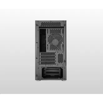 Ohišje Cooler Master Silencio S400 Steel, mATX, 2x 120mm ventilator, črno
