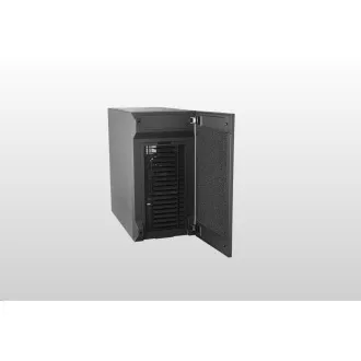 Ohišje Cooler Master Silencio S400 Steel, mATX, 2x 120mm ventilator, črno