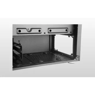 Ohišje Cooler Master Silencio S400 Steel, mATX, 2x 120mm ventilator, črno