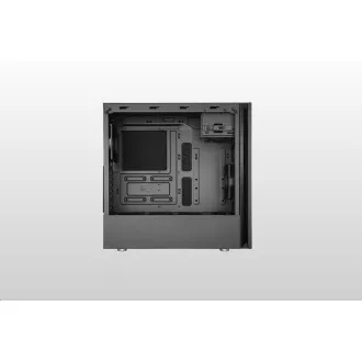 Ohišje Cooler Master Silencio S600 TG, ATX, prozorna stranica, 2x 120mm ventilator, črno