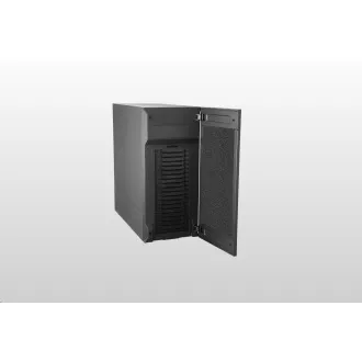 Ohišje Cooler Master Silencio S600 TG, ATX, prozorna stranica, 2x 120mm ventilator, črno
