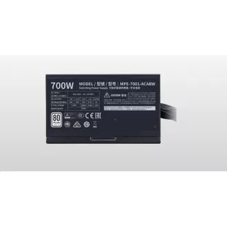 Cooler Master MWE White 700W V2, 120mm, 80 Cooler Master MWE White 700W V2, 120mm, 80