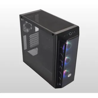Ohišje Cooler Master MasterBox MB520 ARGB, E-ATX, prozorne stranice, 3x 120mm ARGB ventilator, 1x 120mm ventilator, črno Ohišje Cooler Master MasterBox MB520 ARGB, E-ATX, prozorne stranice, 3x 120mm ARGB ventilator, 1x 120mm ventilator, črno