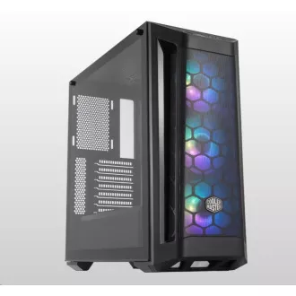 Cooler Master ohišje MasterBox MB511 aRGB, E-ATX, Mid Tower, črno, brez napajalnika Cooler Master ohišje MasterBox MB511 aRGB, E-ATX, Mid Tower, črno, brez napajalnika
