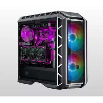 Cooler Master ohišje MasterCase H500P Mesh ARGB, E-ATX, Mid Tower, sivo, brez napajalnika Cooler Master ohišje MasterCase H500P Mesh ARGB, E-ATX, Mid Tower, sivo, brez napajalnika